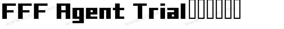FFF Agent Trial字体转换